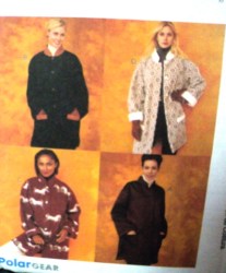 2405 UNLINED COLLAR SHAPED JACKET PATTERN 4-14